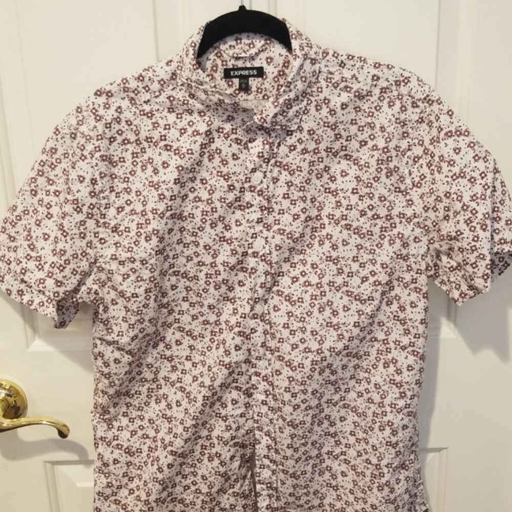 Express floral print shirt